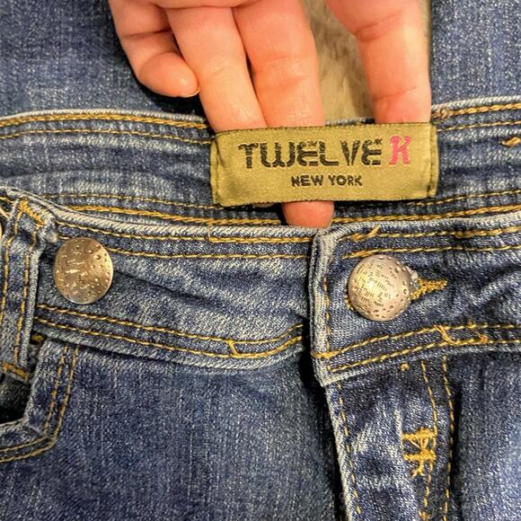 Twelve K Jeans with 5 Buttons Across Waist - Girls 14 - Picture 2 of 4